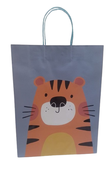 SACOLA PRESENTE ZOO BABY 42X32
